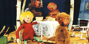 Guldlock och de tre björnarna (2-4 år)