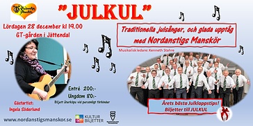 JULKUL med Nordanstigs Manskör