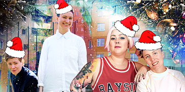 Lesbisk julshow
