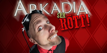 Arkadia ser rött (från 5 år)
