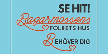 Hjälp Bagarmossens Folkets Hus att överleva coronakrisen