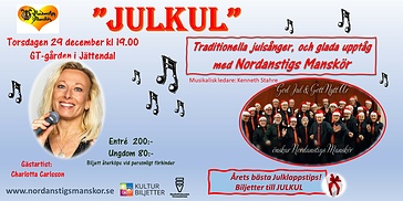 JULKULKONSERT med Nordanstigs Manskör