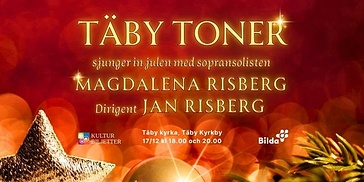 Täby Toner sjunger in julen med sopransolisten Magdalena Risberg