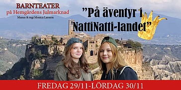 Barnteater "Äventyr i NattiNatti-landet"