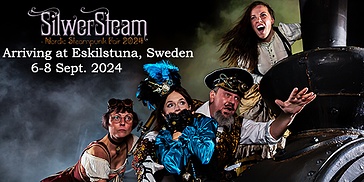 SilwerSteam VI - Nordic Steampunk Faire 2024, 6-8 September.